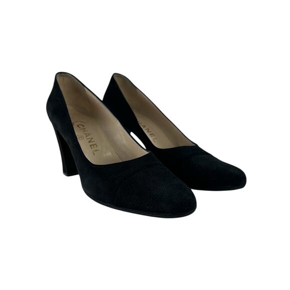 Chanel Suede Heels - Picture 1 of 8